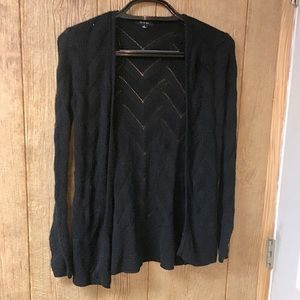 Verve ami NWOT  black knit cardigan small